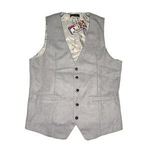 Men's Gray Vest